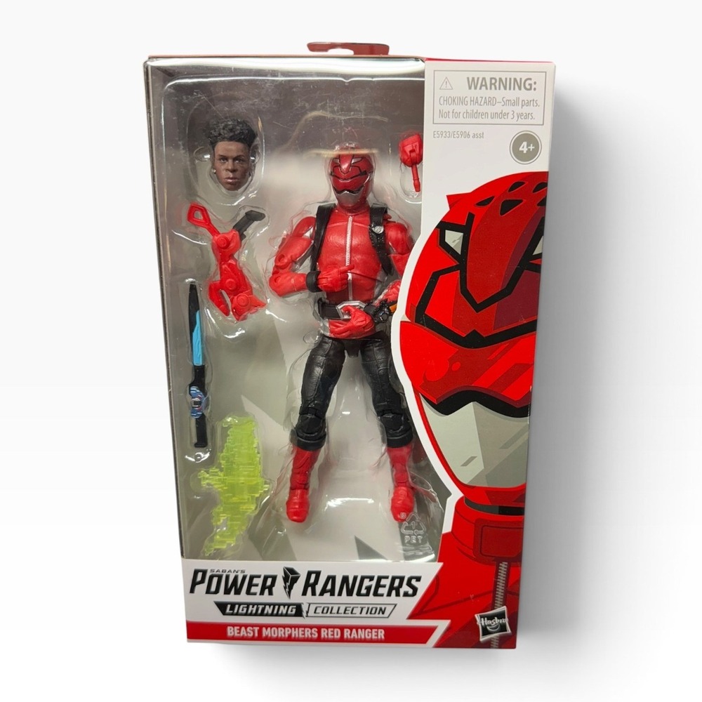 Hasbro Power Rangers Lightning Collection Beast Morphers Red Ranger